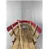 Image 2 : Vintage All Wood "Torpedo" Sled Made In Canada. NO SHIPPING. 34" x 15" x 12"