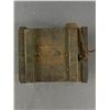 Image 8 : Vintage CPO 704 Badge Cap & Revolver Cartridges (Empty) Wood Box. Approx. 8.5" x 6.5" x 4.5'