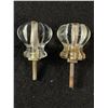 Image 2 : 6 1920's-30's Swiss Cabinet Knobs. Original.