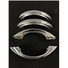 Image 2 : 8 Pieces of Vintage 1940's-50's Cabinet Hardware Chrome