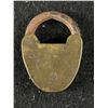 Image 2 : Late 1800's- Early 1900's Brass Padlock