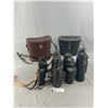 Image 1 : 4 Pairs Of Binoculars & 2 Empty Binocular Cases. Ranging From 7x35 to 7x50