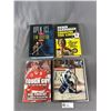 Image 1 : 3 Hard Cover Hockey Biography Books & Signed Felix Potvin 8" x 10" Framed Picture