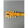Image 2 : Custom Made Carved Wood Tahitian 8 String Ukulele. Approx. 32.5" L. NO SHIPPING