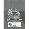 Image 2 : 4.6" Feng Shiu Clear Class Turtle. Retails $300.00