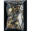 Image 2 : 2 Small Bags Of Costume Jewelry, Parts etc