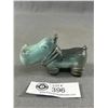 Image 2 : Very Rare Blue Beswick Hippo Figurine. Circa 1930