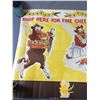 Image 2 : Vintage Borden's Dairy Advertisement Grocery Poster Sign. 29.5" H