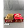Image 2 : Vintage Sweet-Marie's 10c Chocolate Box (Empty) & 3 Borden Ice Cream Snack Containers w/ Lids