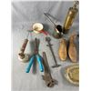 Image 2 : Lot Of Vintage Finds - Shoe Cobbler Forms,Torches, Oiler, Kitchen Ware & More