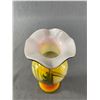 Image 2 : Very Nice Murano? Cased Glass Vase. Approx. 8.25" H