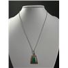 Image 2 : Silver and Turqouise Mayan Design  and Semi Precious Stone Necklaces, Blue Lapis?