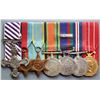 Image 1 : Militaria Medals;  Canadian Grouping of 7 Medals to James Malcolm Monahan including Distinguished Fl