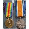 Image 1 : Militaria Medals;  Canadian Grouping of 2 WW1 medals to 464361 PTE. V. SUMMERS20-CAN. INF.  Includes