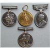 Image 2 : Militaria Medals;  Canadian Grouping of 3 WW1 medals to ''226759 PTE. H. MCQUEEN. 4-CAN. INF'.  Incl