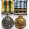 Image 1 : Militaria;  Canadian Korea grouping of 2 medals to ''SG-10937 J.D. HOWE''  includes the Korea Medal 