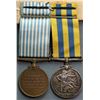 Image 2 : Militaria;  Canadian Korea grouping of 2 medals to ''SC-135986 S.A. MILKS''  includes the Korea Meda