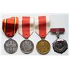Image 1 : Militaria Medal;  Poland - includes Medal For merits for the defense of the country(2) Silver, Bronz