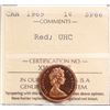 Image 5 : 1969 1¢ ICCS Superb Gem Specimen-66 Red, Ultra Heavy Cameo. The last ICCS population report counts o