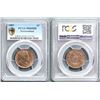 Image 1 : Nfld 1907 1¢ PCGS Gem Mint State-65RB.   Fully struck and lustrous issue. Very scarce and seldom off