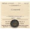 Image 2 : Nfld 1946C 5¢ ICCS Choice Very Fine-30 Cleaned.