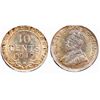 Image 1 : Nfld 1917c 10¢ PCGS Choice Mint State-63.  Lustrous silvery white tones.
