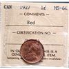 Image 2 : 1927 1¢ PCGS Choice Mint State-64RED.  A nice 90% Red and lustrous key example with smooth clean fie
