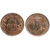 Image 1 : 1930 1¢ PCGS Choice Mint State-63RED.  A nice lustrous 85% Red example.