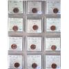 1936 1¢ 1946, 1947, 1949 A Off, 1950, 1951, 1952, 1954 SF, 1956, 1957, 1958, 1959, lot of 12 coins I