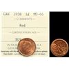 Image 1 : 1938 1¢ ICCS Superb Gem Mint State-66RED.  Full red, Fully lustrous and fully struck.