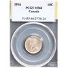 Image 2 : 1916 10¢ PCGS Choice Mint State-64.