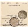 Image 1 : 1941 10¢ ICCS Gem Mint State-65