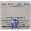 Image 2 : 1950 10¢ ICCS Superb Gem Mint State-66.  Lustrous Superb gem example.