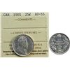 1905 25¢ ICCS Choice About Uncirculated-55.