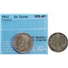 1912 25¢ CCCS Mint State-60.