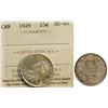 Image 1 : 1929 25¢ ICCS Choice Mint State-64.