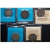Image 2 : 1870 50¢, LCW , 1872H, 1900, 1909 & 1913 all graded ICCS and CCCS Very Good-10 to Choice Fine-15.