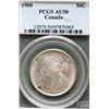 Image 2 : 1900 50¢ PCGS About Uncirculated-50.  A nice example.
