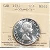 Image 2 : 1958 50¢ ICCS Superb Gem Mint State-66.  Fully white and lustrous gem example.  A similar example wa