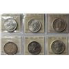 Image 1 : 1936 $1, 1937, 1939, 1953 SF, 1953 NSF, and 1954, all ICCS Choice Mint State-64, lot of 6 coins.