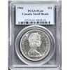 Image 2 : 1966 $1 "Small Beads" PCGS Choice Proof-Like-64.  Brilliant with nice reflective surfaces.  A rare a