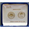 Image 2 : Test Tokens;  Sherritt Mint 2-Coin Test Token set for Canada's choice for $1 coin, dating 1966.