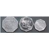 Image 2 : Set of 3 Yorkton Hudson Bay Company tokens – 5 cent piece.  10 cent piece and 25 cent piece