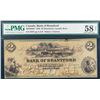 Image 1 : The Bank of Brantford 1859 $2 #8687 CH-40-10-02-04, PMG Choice About Uncirculated-58Net.