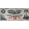 Image 1 : The Bank of Clifton;  1859 $1 #82309 CH-125-10-04-02a, LCG Choice Uncirculated-63PPQ.