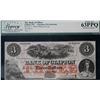 Image 2 : The Bank of Clifton;  1859 $3 #8911 CH-125-10-04-04a, LCG Choice Uncirculated-63PPQ.