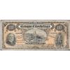 Image 1 : La Banque D'Hochelaga 1914 $10 CH-360-22-04 #380939 VG-F or better.