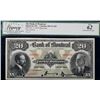 Image 6 : Complete Bank of Montreal 1914 Specimen 5 Note Set! Includes $5, $10, $20, $50, $100 #000000 Specime