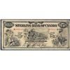 Image 1 : The Sterling Bank of Canada 1914 $5 CH-700-12-02 CCCS Choice Fine-15.  Rarely offered.  Only 21 know