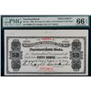 Nfld 1906 50¢ NF-3fS Specimen #00000 PMG Superb Gem Uncirculated-66EPQ